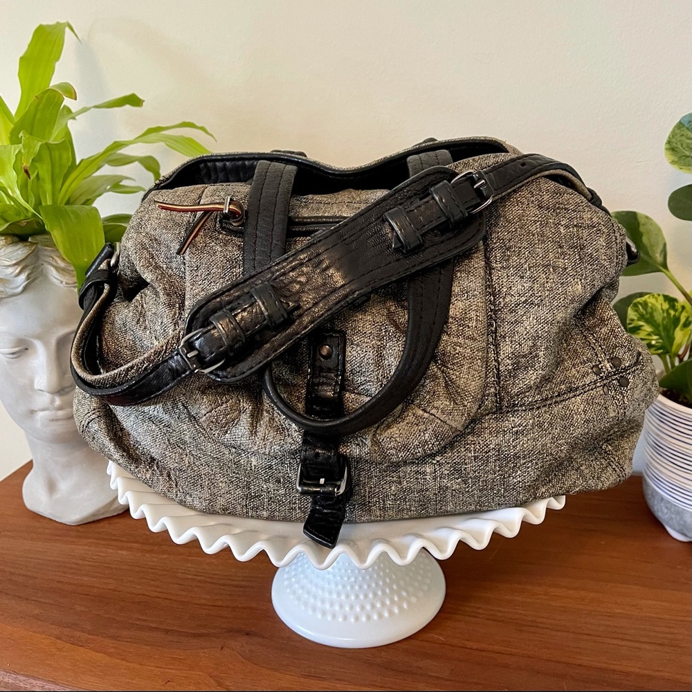 JEROME DREYFUSS BILLY Small LAMBSKIN SATCHEL